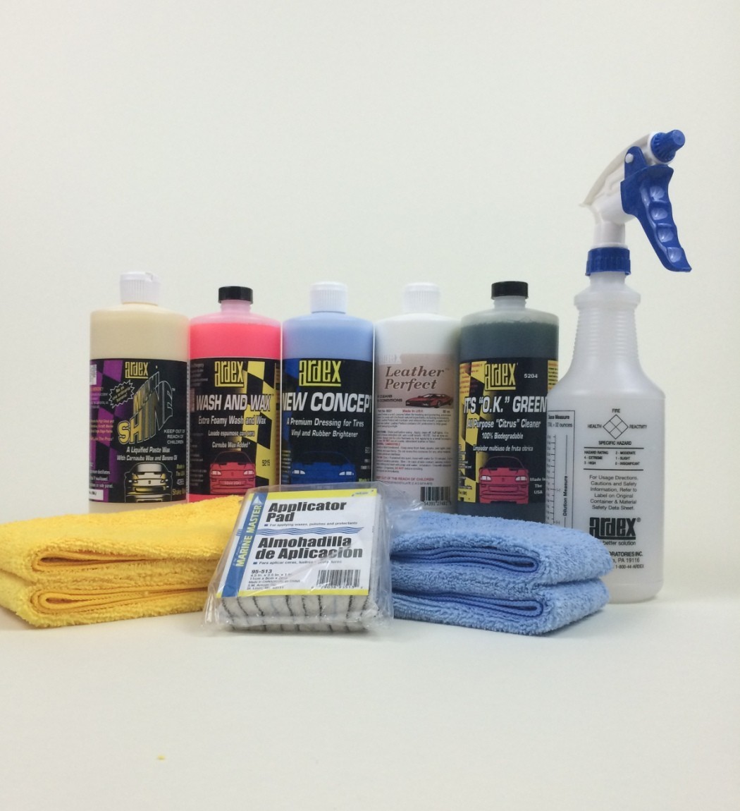 Autocare – Ardex Pro Detailing Kit 32 oz with Leather Cleaner Conditioner