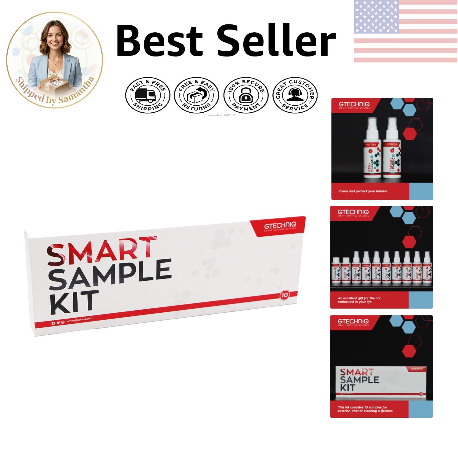 10-Piece Car Care Kit with Nanotechnology | Ideal Gift for Enthusiasts