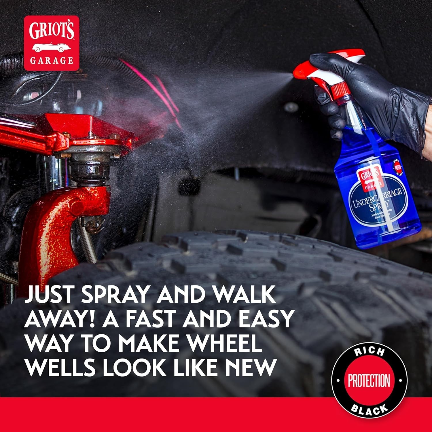 Restorative Undercoating Spray for Vehicles – 1 Gallon, Unscented, Effective