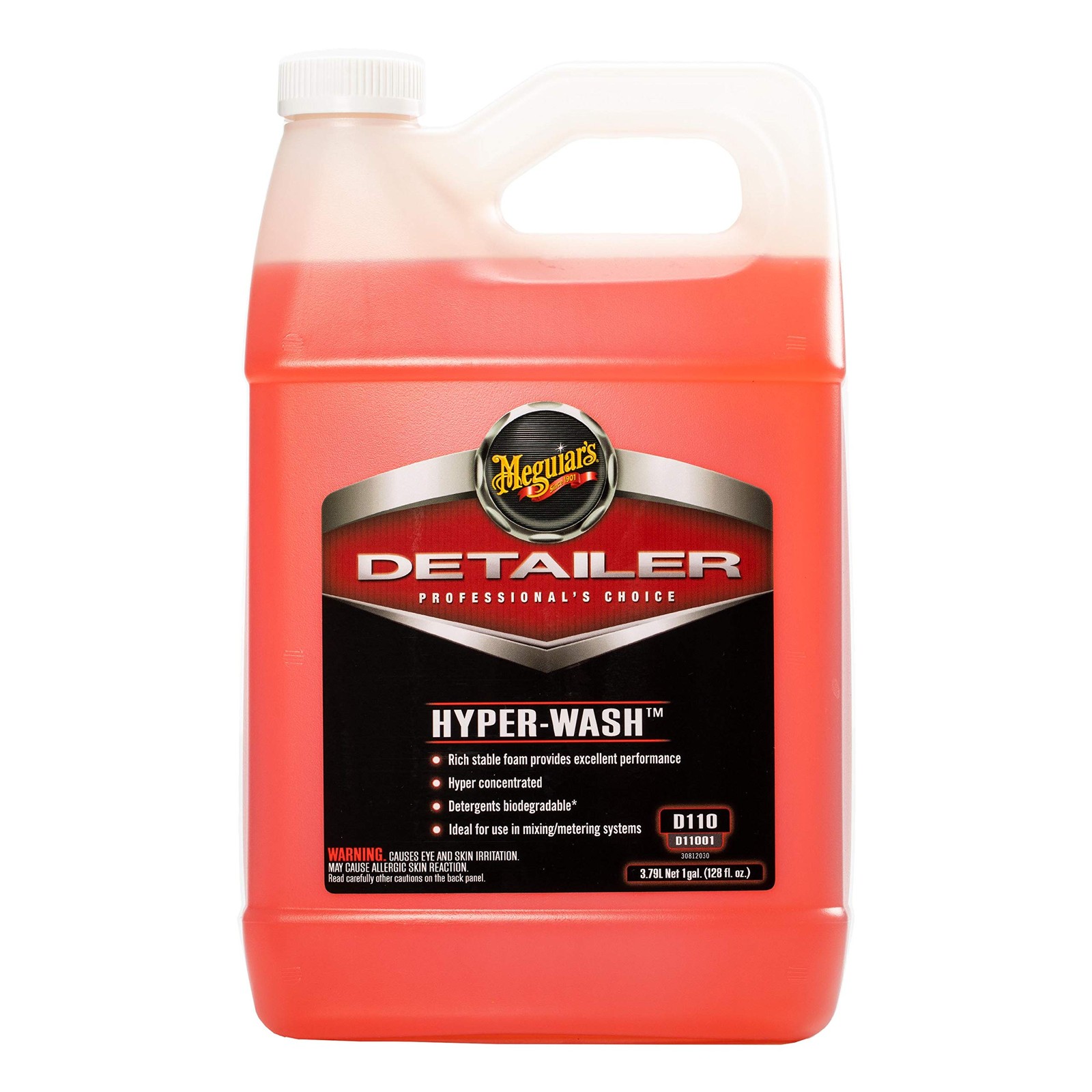 Meguiar’s D110 Hyper Wash Foaming Car Wash, Lifts Off Dirt and Leaves a Rich Shi