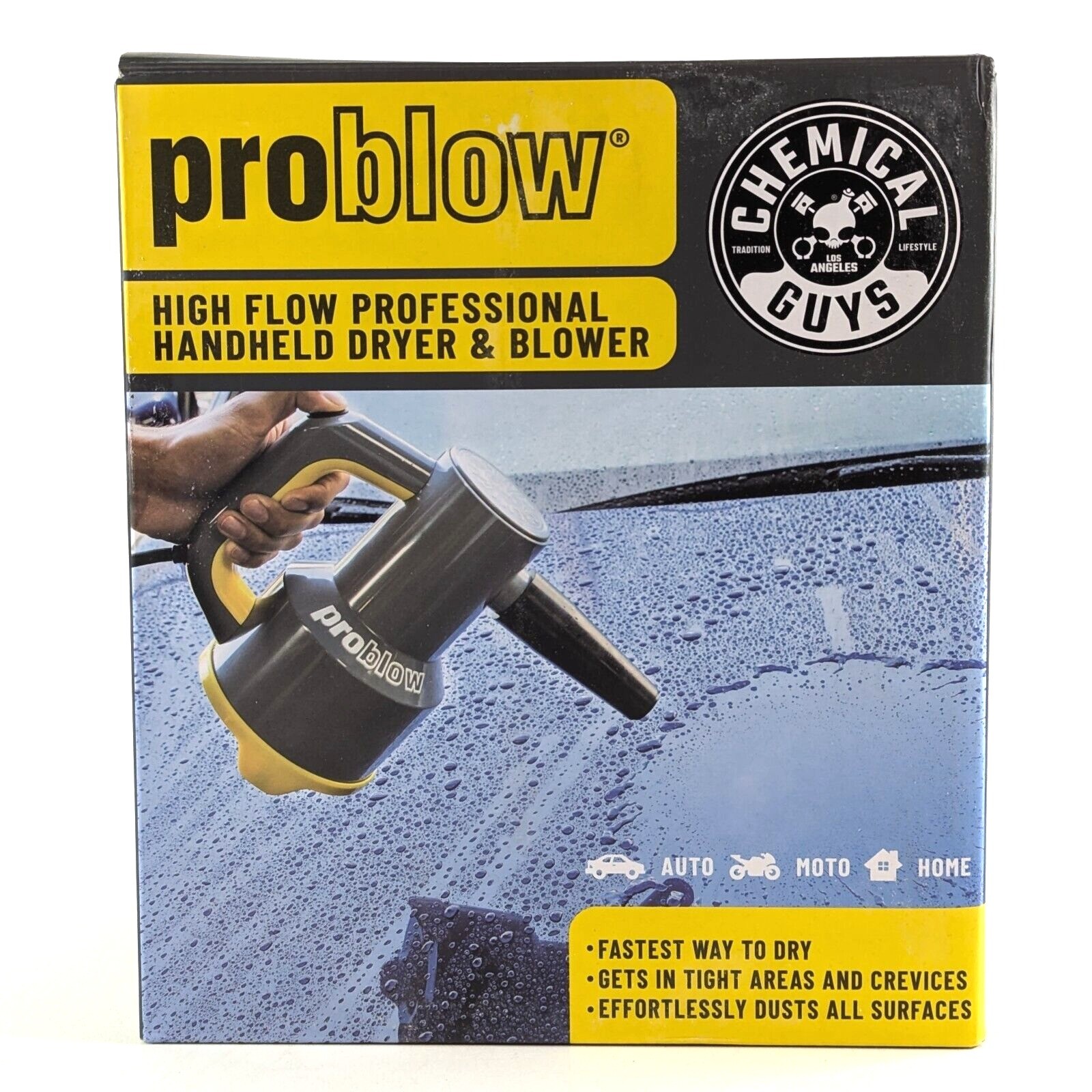 Chemical Guys EQP403 ProBlow High Flow Professional Hand Held Dryer & Blower