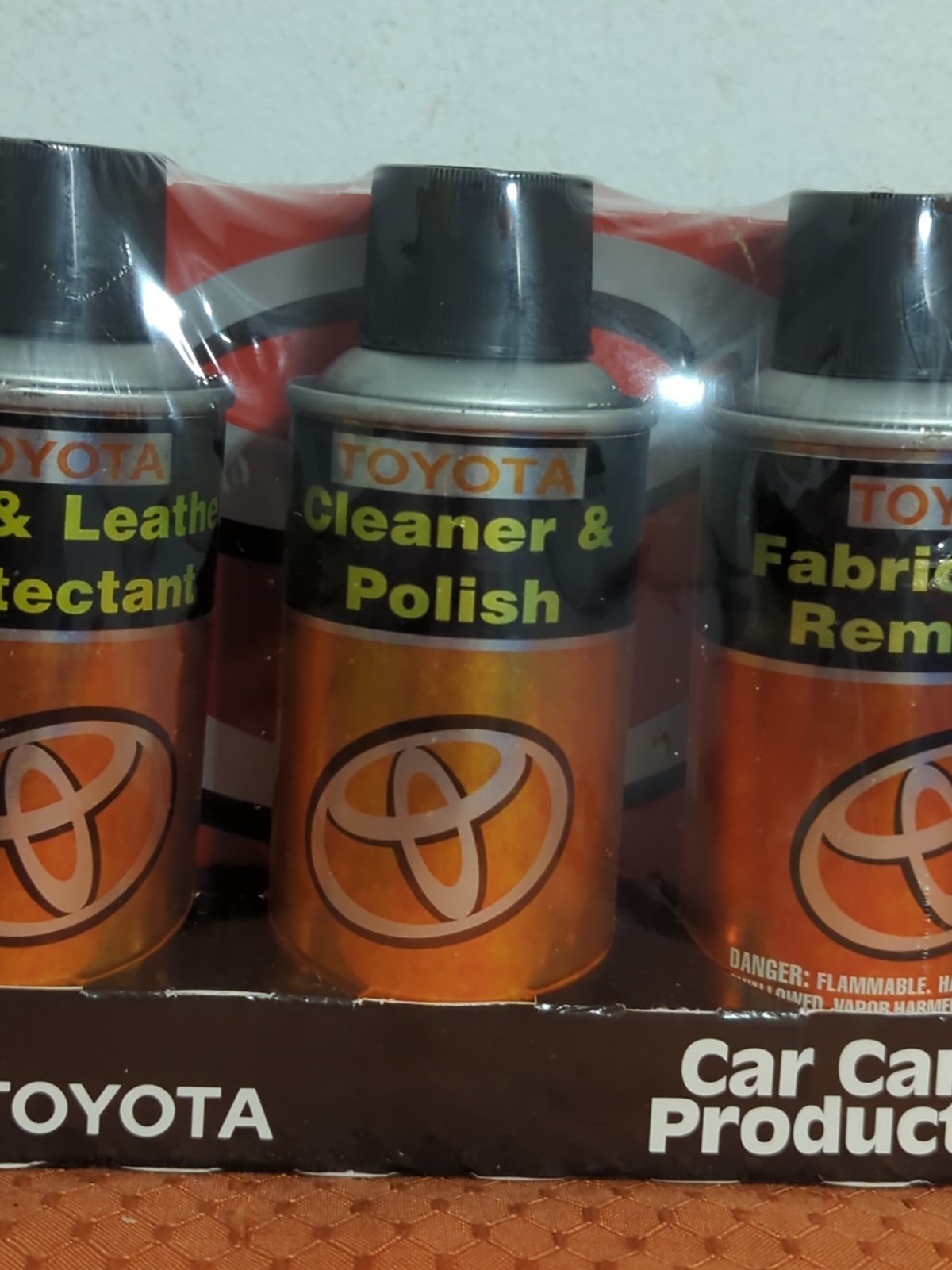 Toyota Car Care Products Kit Protectant Cleaner Spot Remover NEW 00289-1CK00