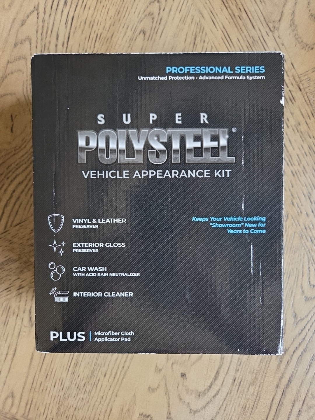 Super Polysteel Vehicle Appearance Cleaning Detail Kit Professional Series- NEW