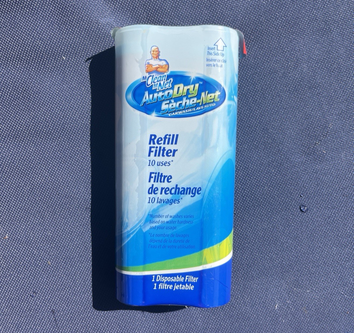 Mr. Clean Auto Dry Car wash Refill Filter 10 Uses 1 Disposable Filter NOS