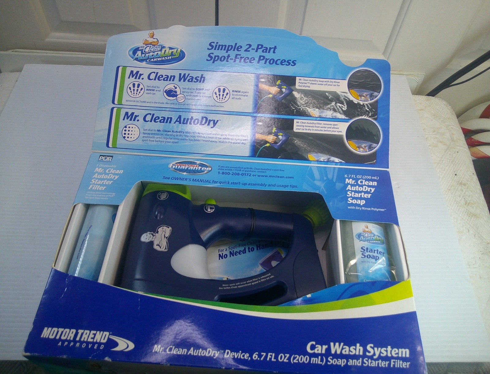 2003 Mr. Clean Auto Dry Carwash Car Wash System Autodry Starter Kit –