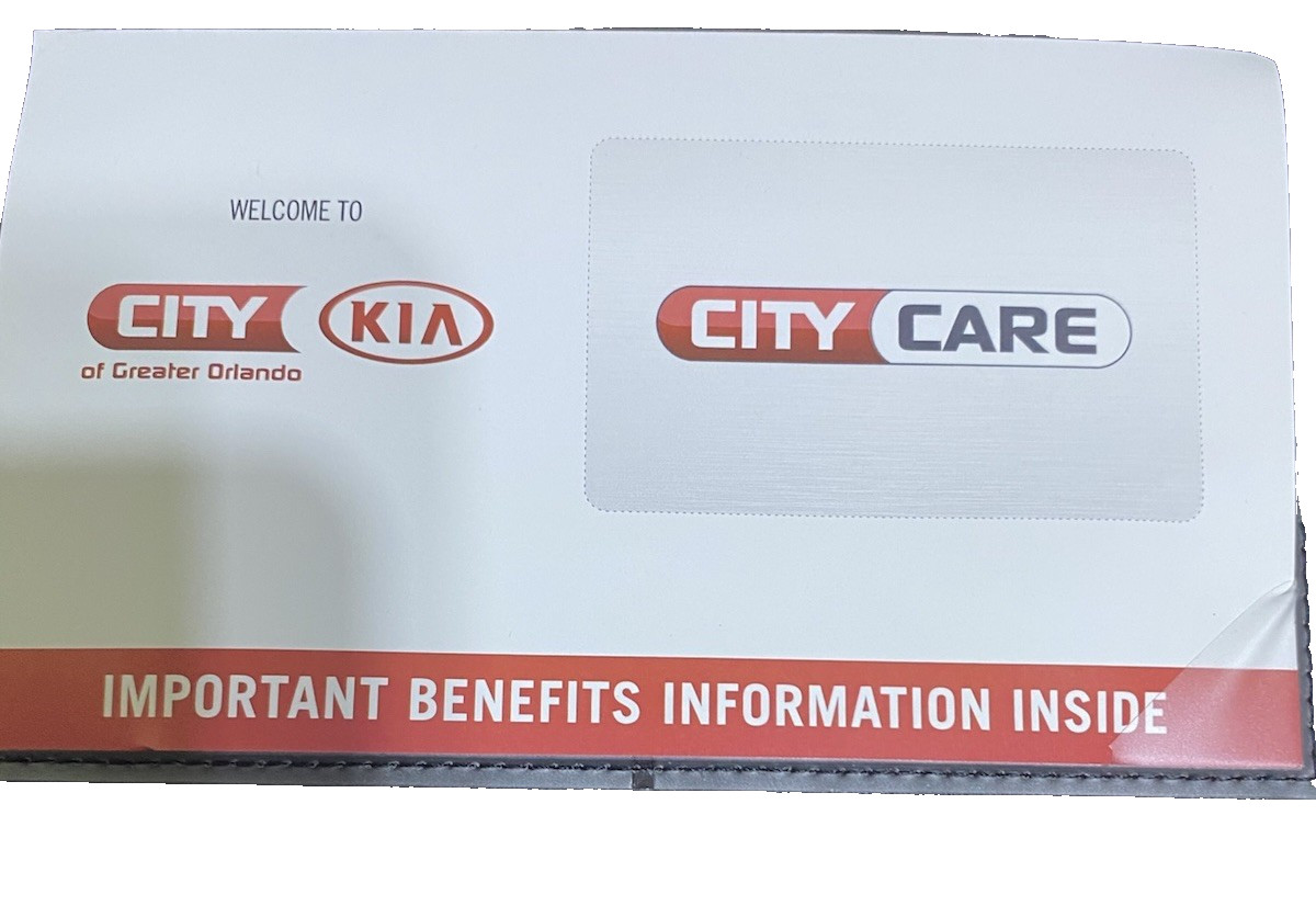 City Kia City Care Car Care Kit Brand New Never Used In Box