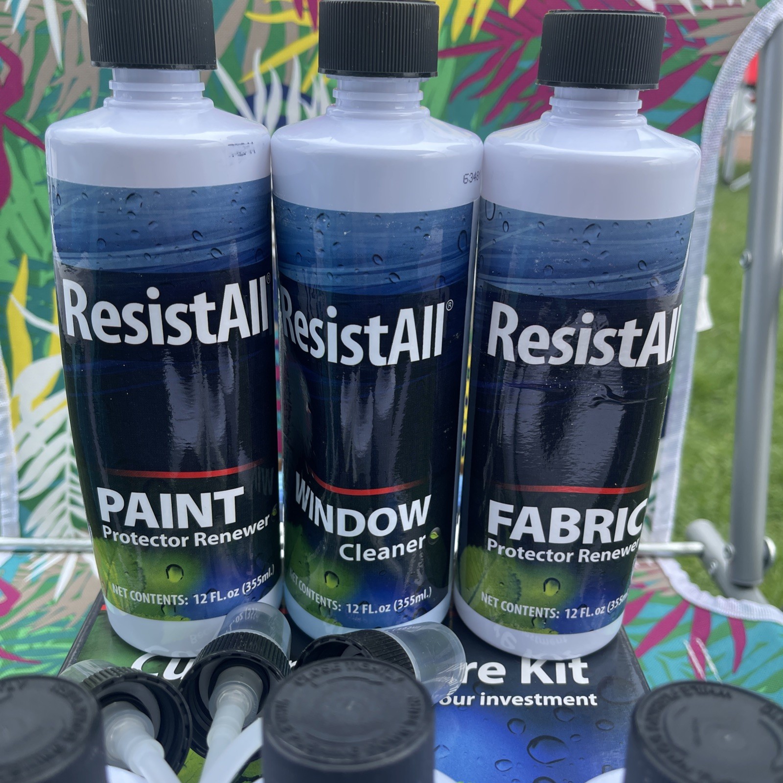 Resistall Customer Car Care Kit Protective Coatings Brand New Car Detail Kit