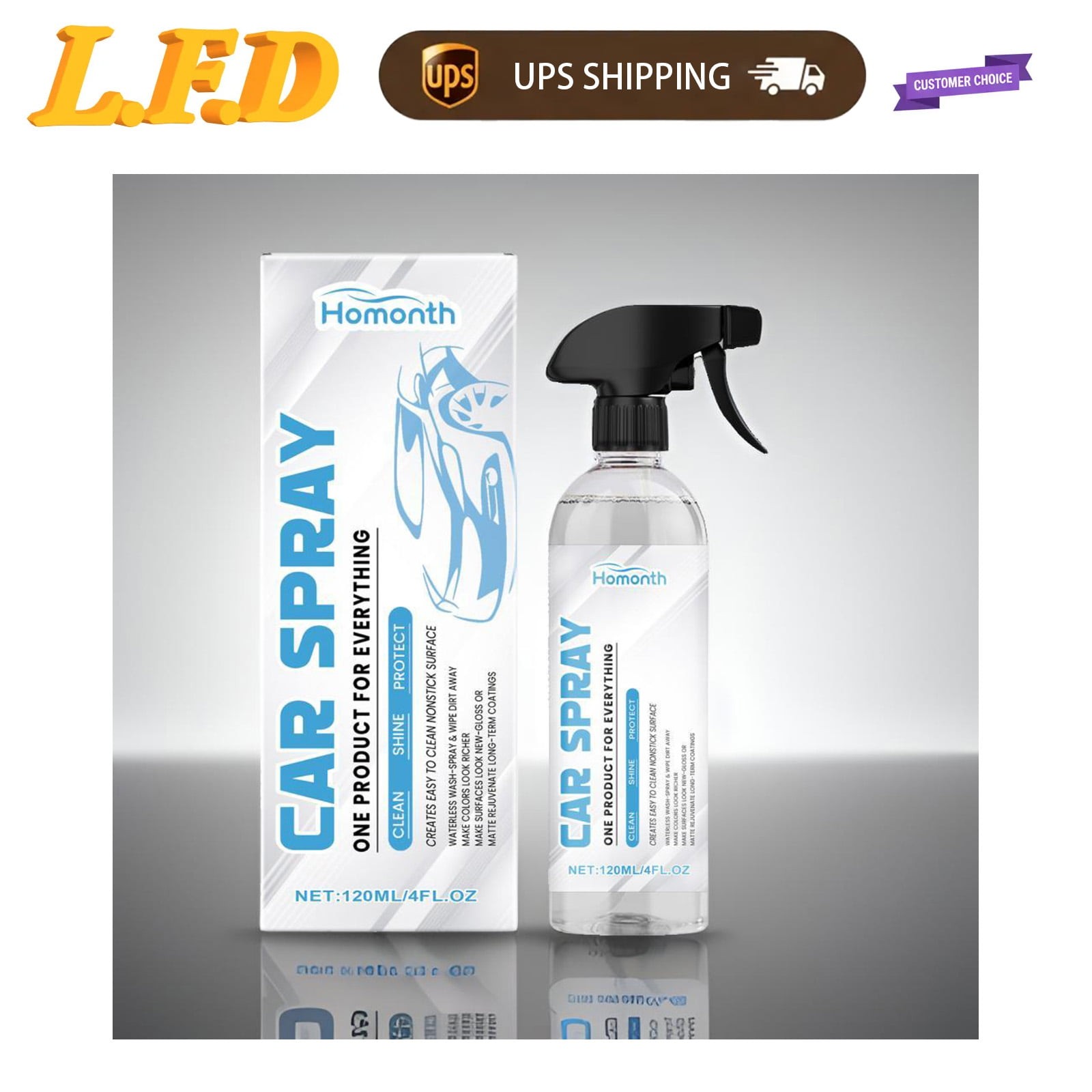 Advanced Automotive Surface Sealer – Professional Grade Paint Protectant Spray