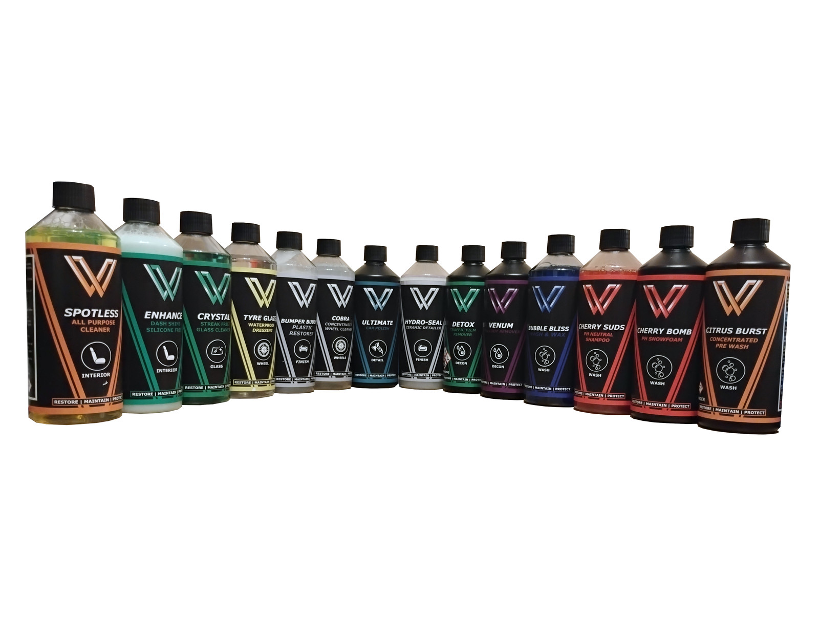 Full Monty | Car Detailing Kit | 25 Item Set