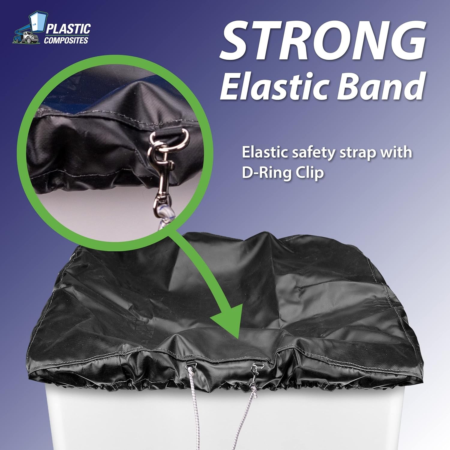 Bucket Truck Parts HEAVY DUTY Elastic Banded 28" x 28", Top