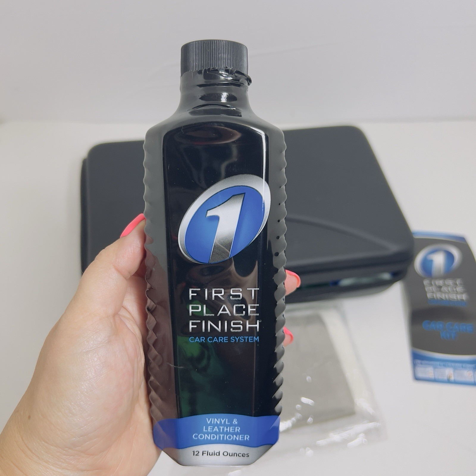 Premium First Place Finish Car Care Products System 12 OZ. Kit 5 Bottle Set