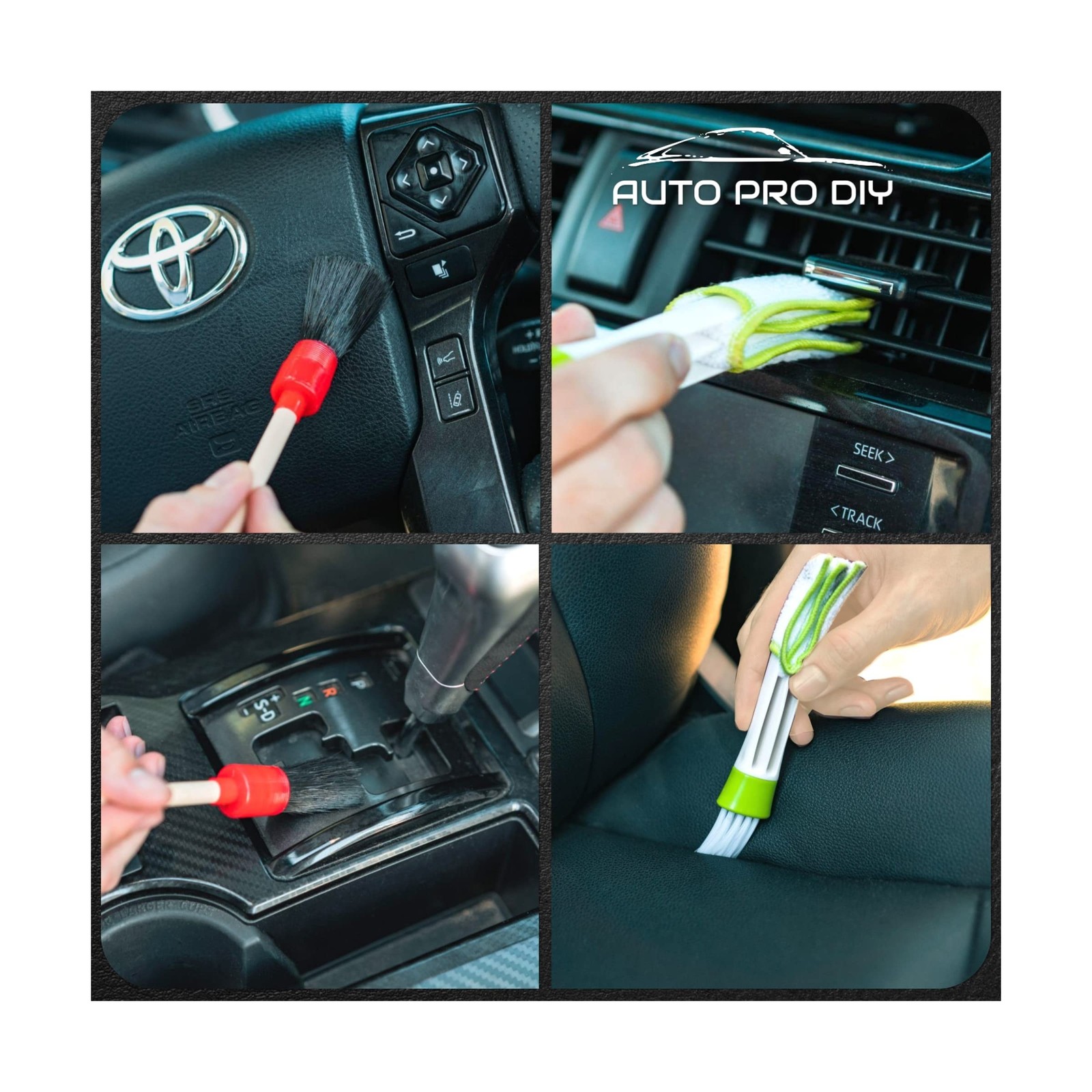 11 Piece Car Detailing Kit Set – Car Wheels, Exterior, Interior Cleaning Deta…