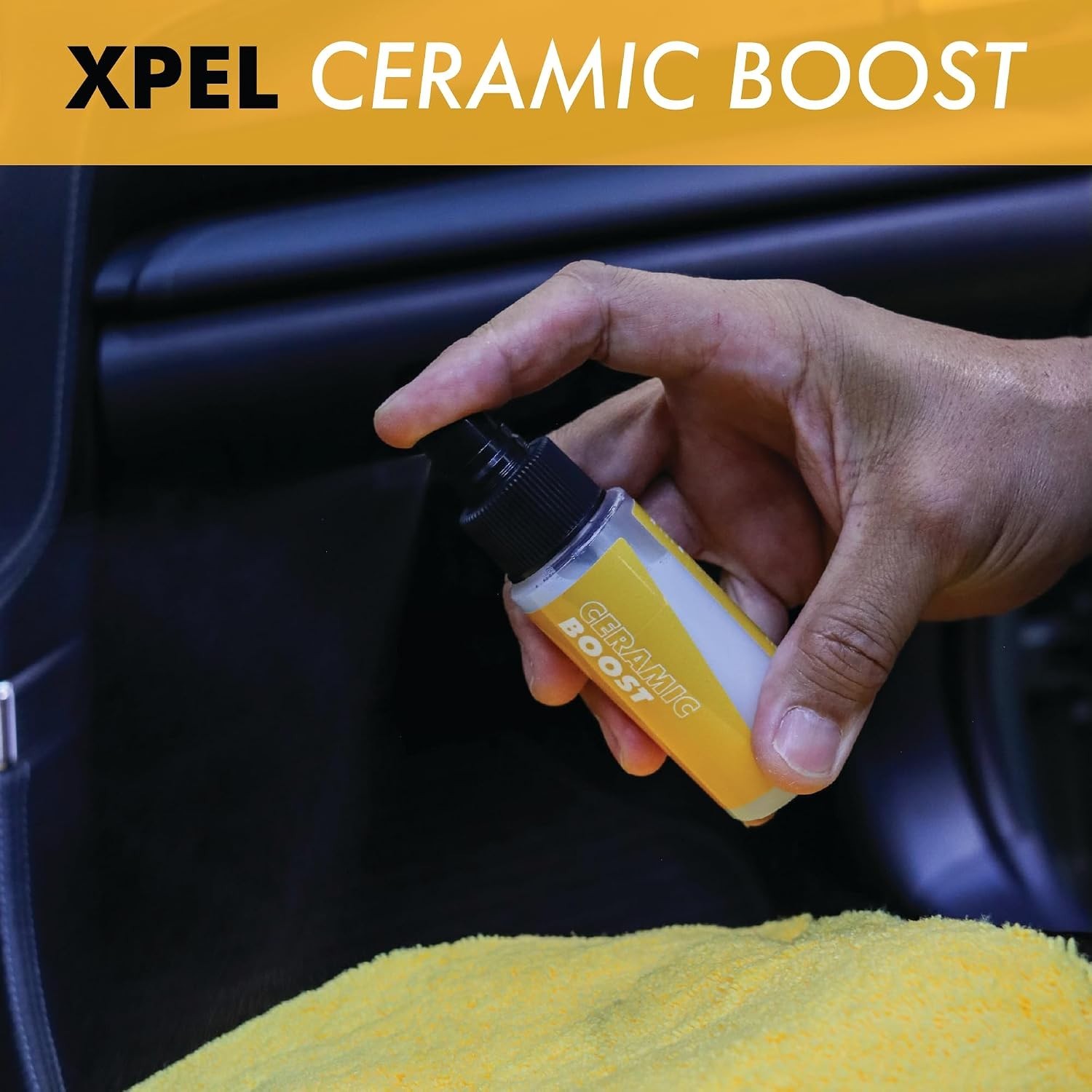 Ultimate Car Interior Care Kit: Cleaner, Ceramic Boost & Tint-Safe Glass Cleaner