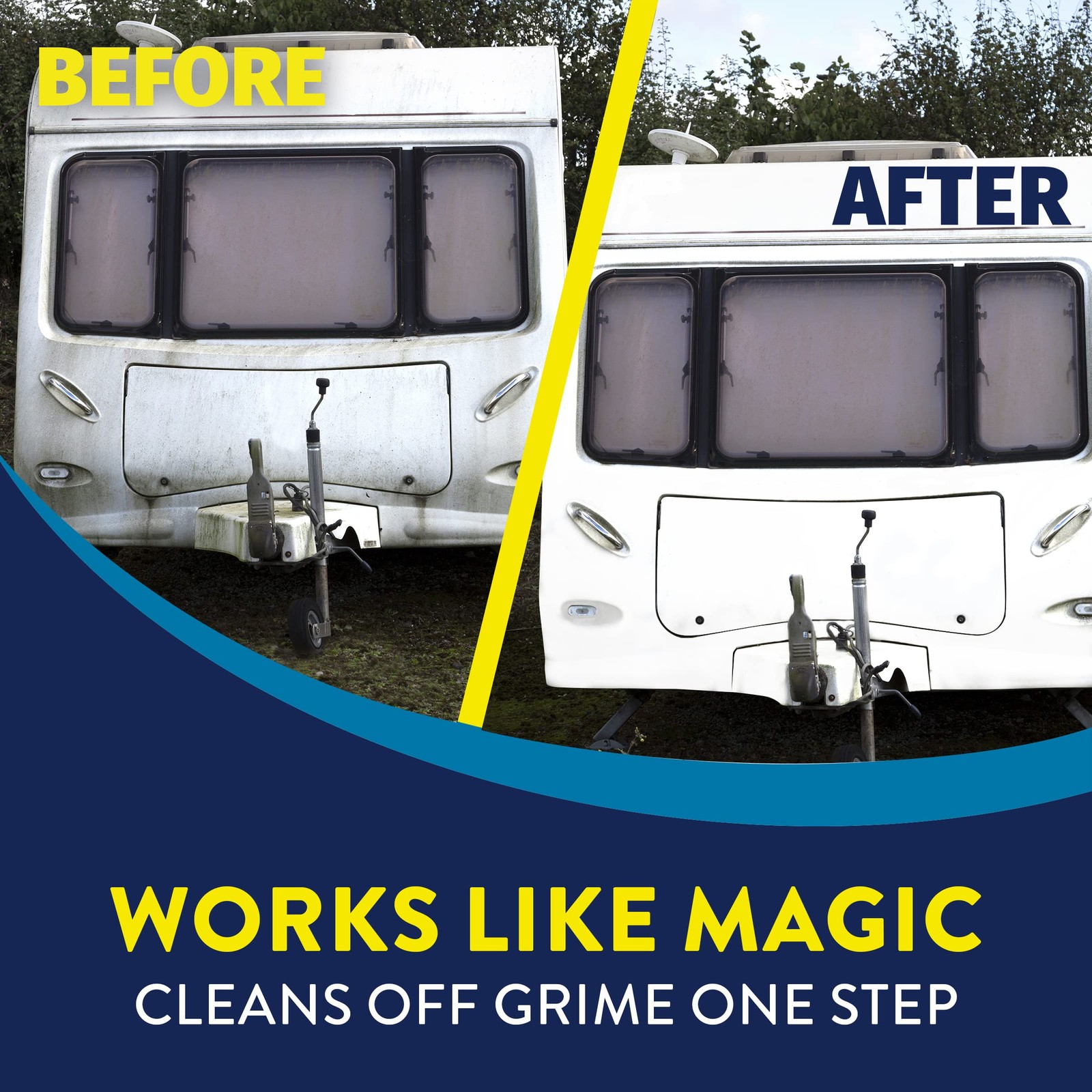 UN-DUZ-IT RV 7-Piece Detailing Kit, Contains RV Wash and Wax, Soft Surface and V