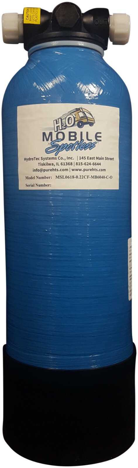 2800 grain Mobile Spotless Car Wash rinse water DI With Quality Port