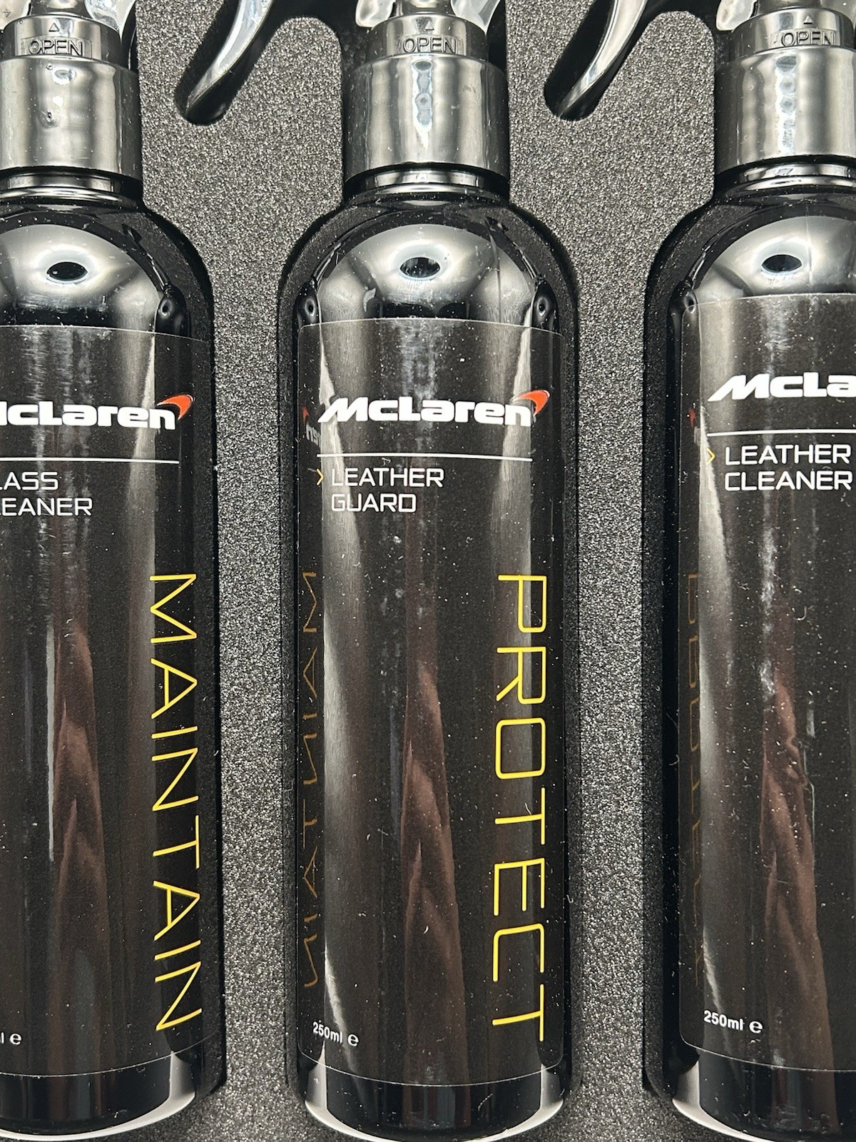 McLaren Car Detailing Kit 5 Pcs Set New In Box