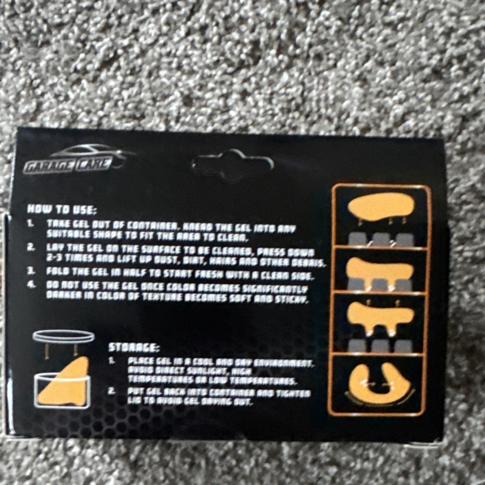 Multi-purpose Car Cleaning Gel Kit for Automotive Detailling
