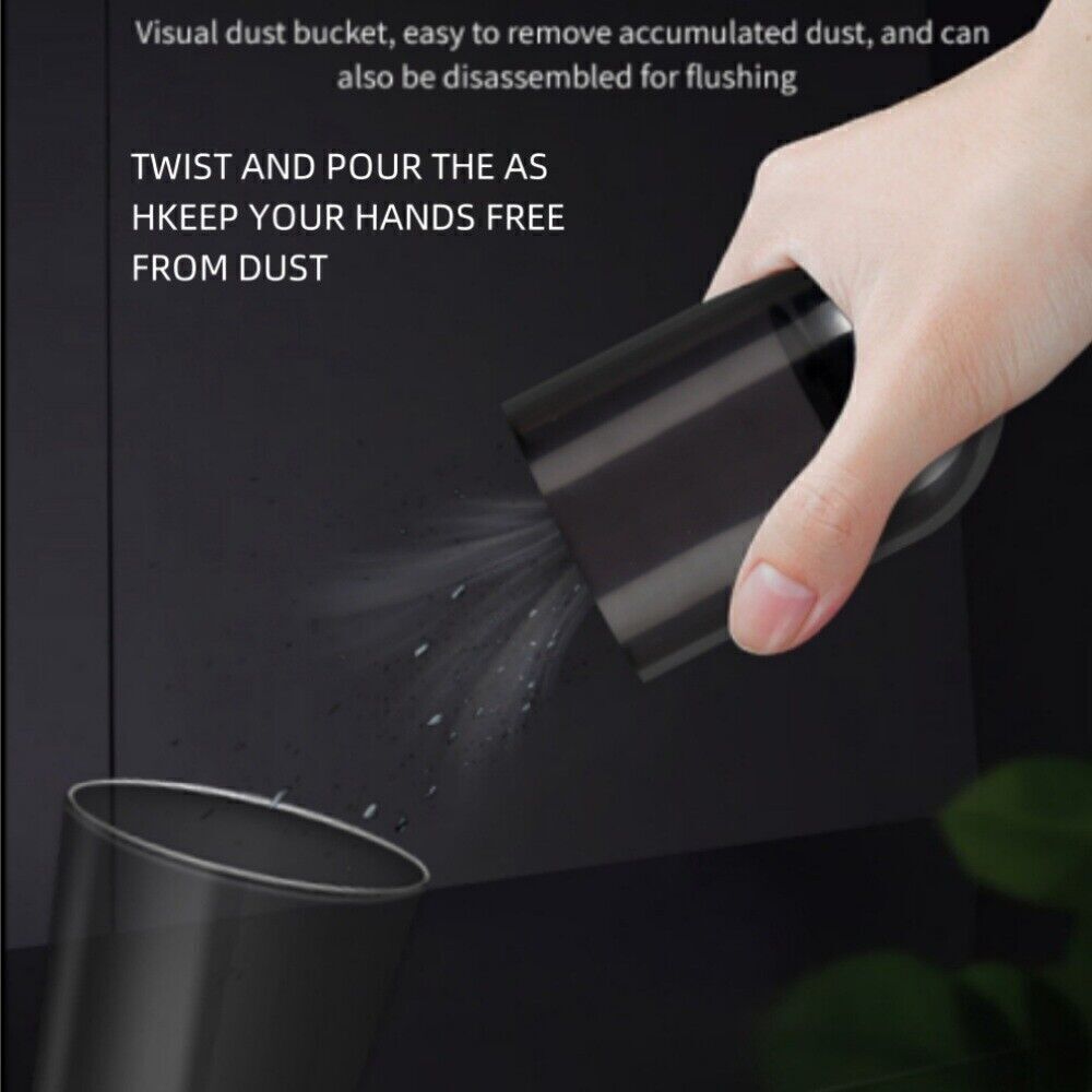 4in1 Portable Mini Vacuum F500Plus Slim Car Vacuum 15000PA High Power Low Noise
