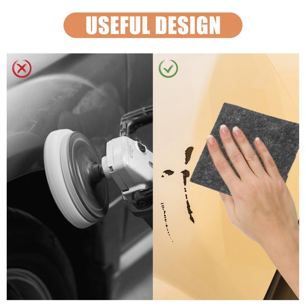4 pcs Car Paint Scratch Remover Restore Car Paint Nano Sparkle Cloth