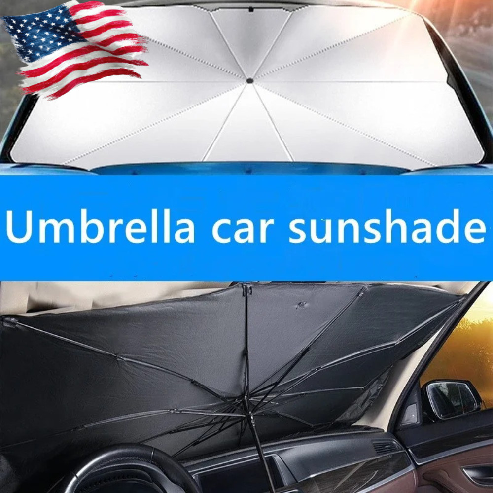 car sunshade car sunshade retractable sunscreen heat insulation front windshield