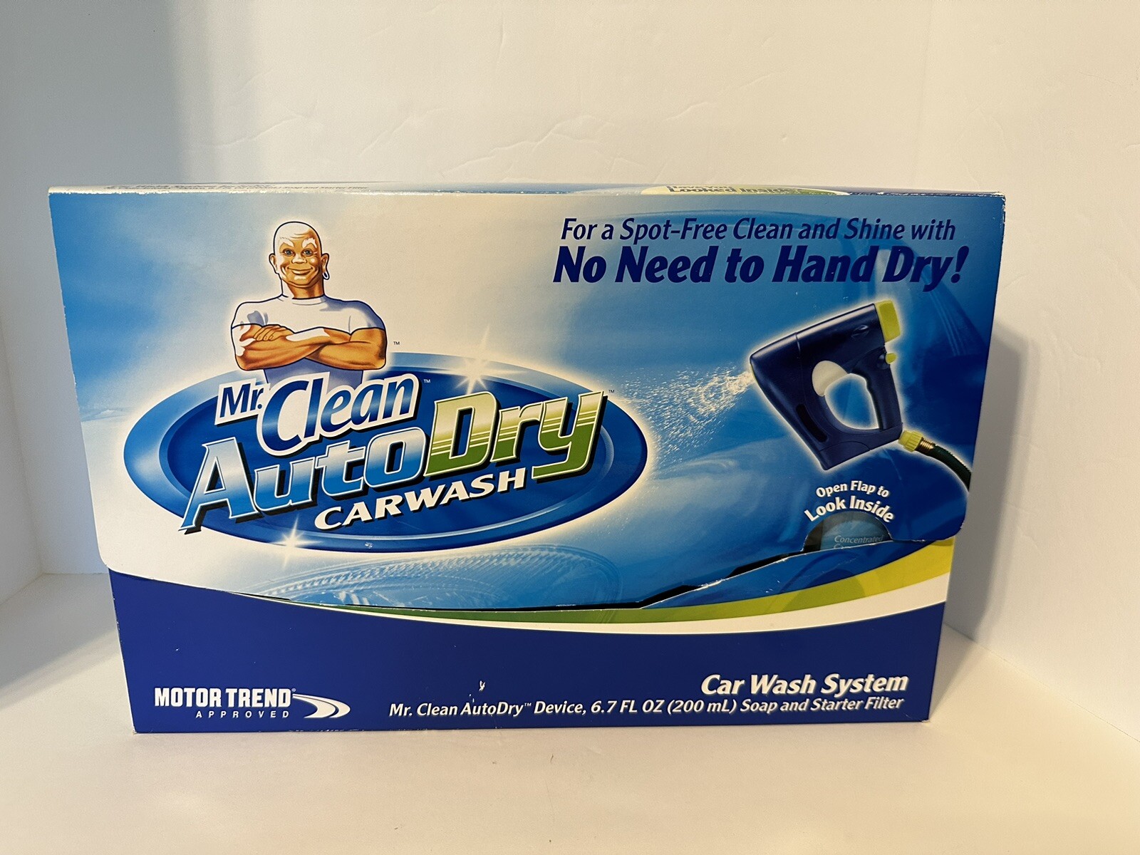 Mr. Clean Auto Dry Car Wash Spray System Kit w/ Soap Starter Filter Spot Free