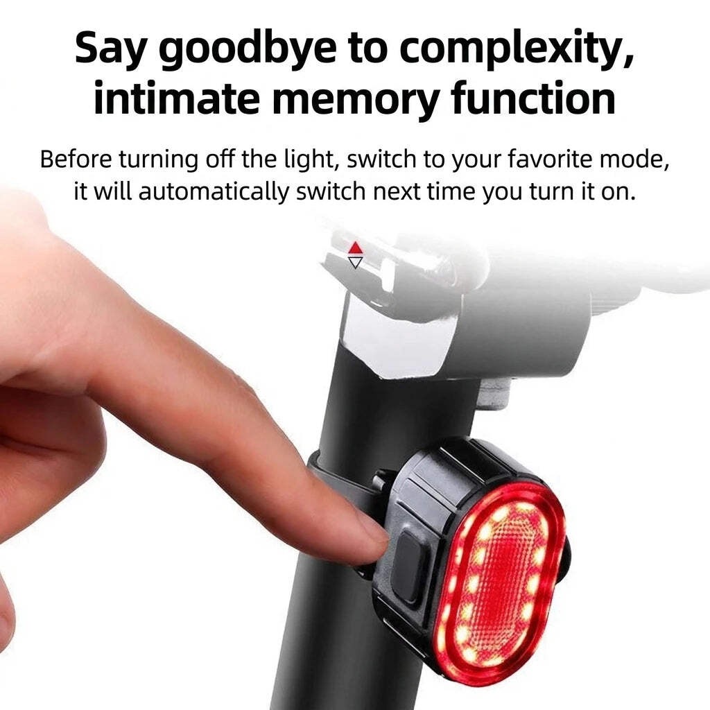 Bike Lighting Front and Rear Lights Bicycle Lamp Led Cycling Light