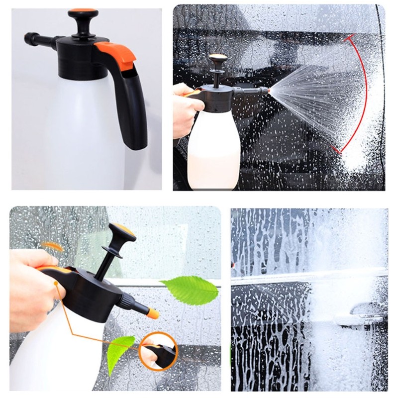 Foam Sprayer Hand Pump Pressure Nozzle for Car Wash Watering Can Outdoor