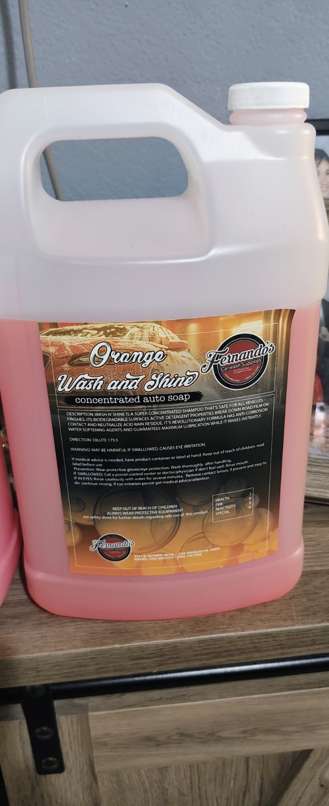 Car Wash Shampoo Gallon PH Best Soap for Snow Foam Cannon or Gun