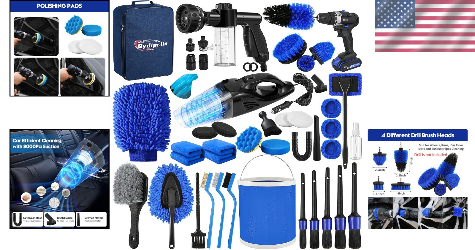 Ultimate 45-Piece Car Detailing Kit