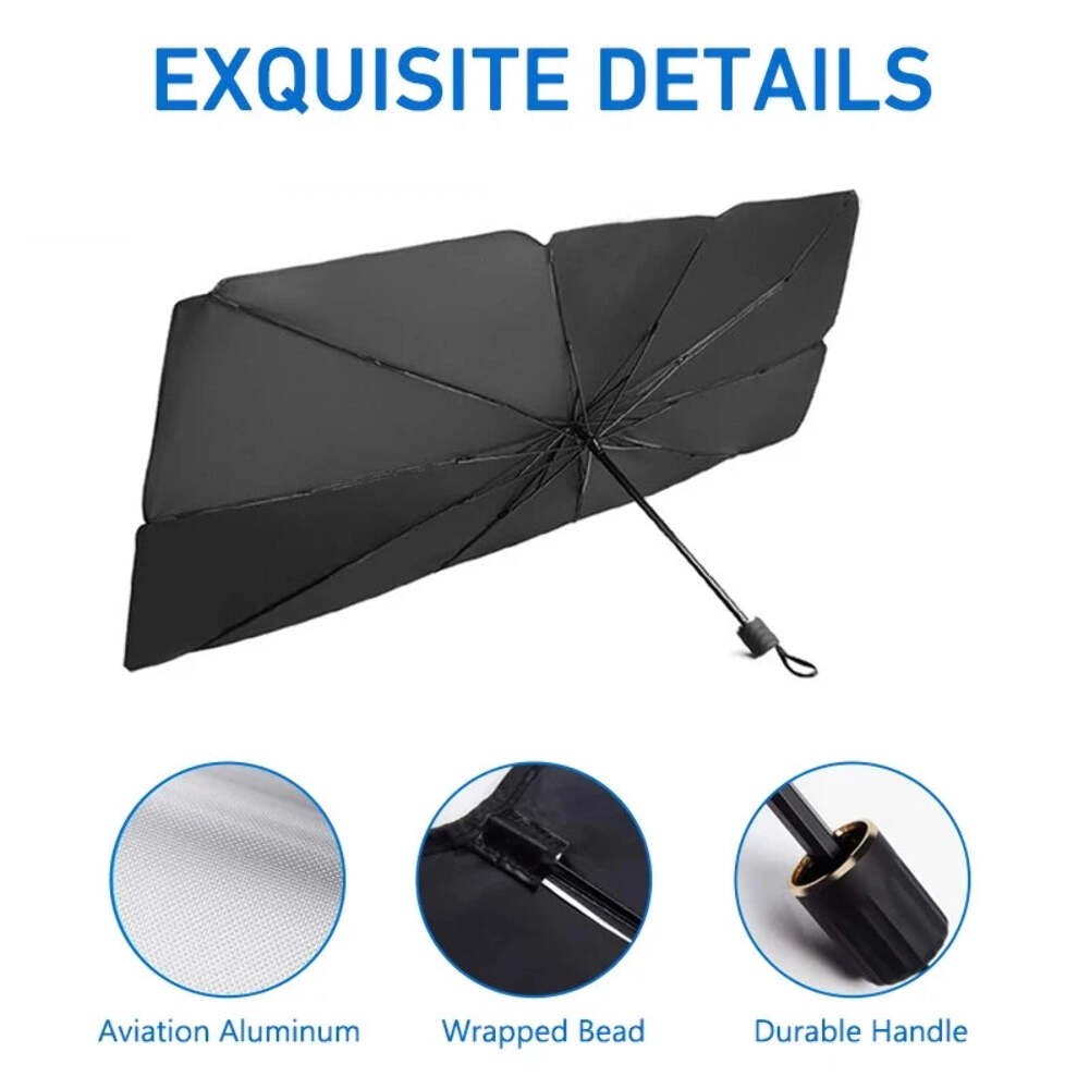 Cartoon Eye parasol Car Sunshade Umbrella Car Solar Protection Front Window