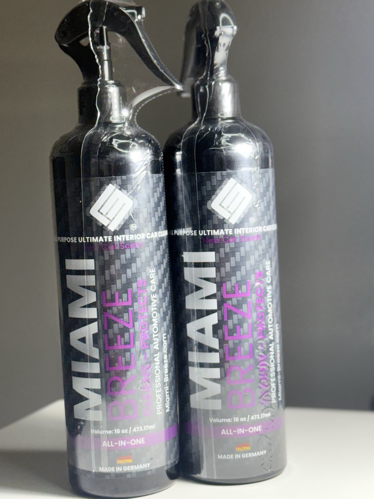 Miami Breeze Professional Automotive Care Kit 3 Pack New Sealed, Bundle of 3