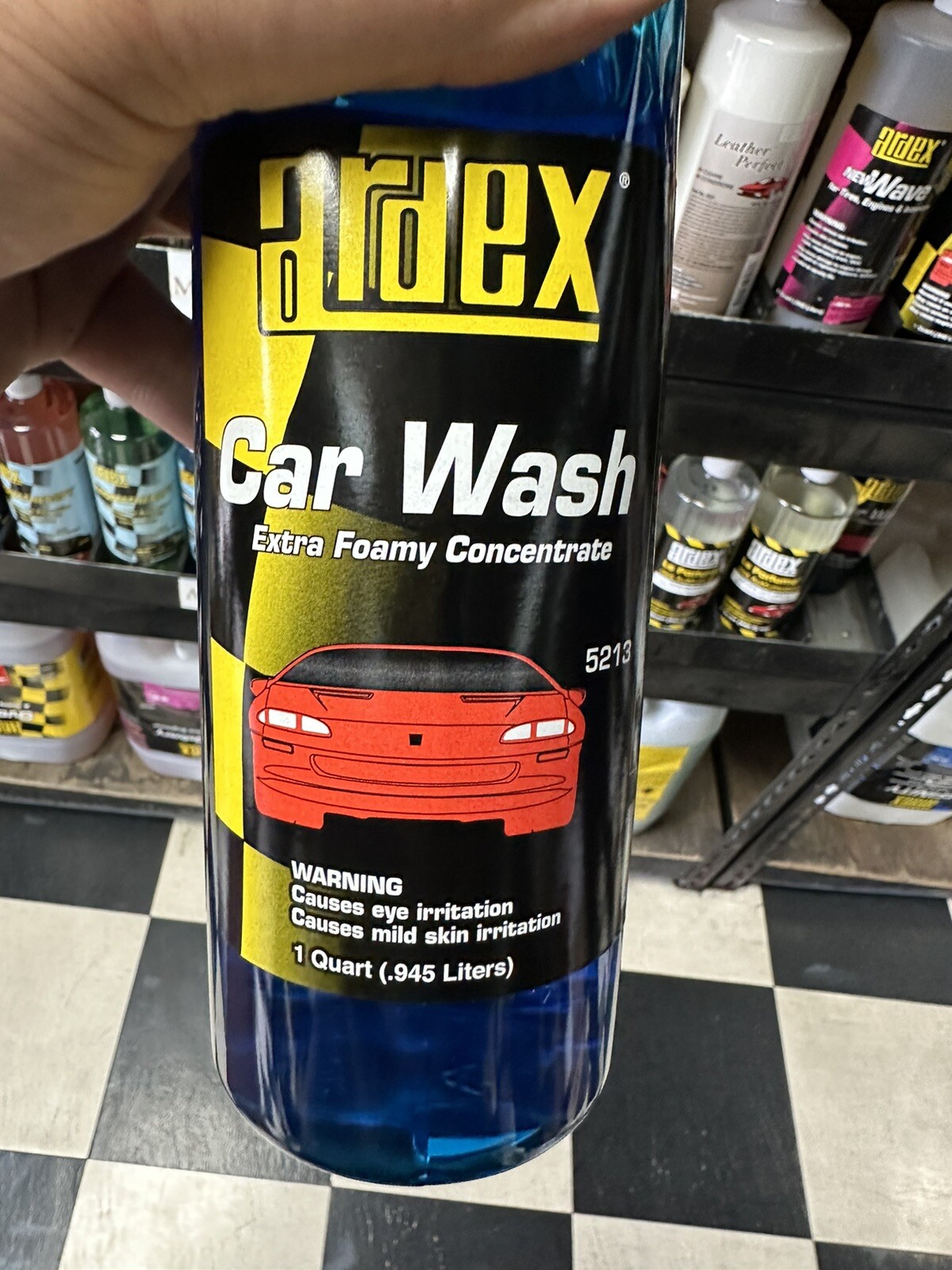 New Ardex Premium Wash Concentrate – Extra Foamy 1-Quart Quality Auto Care
