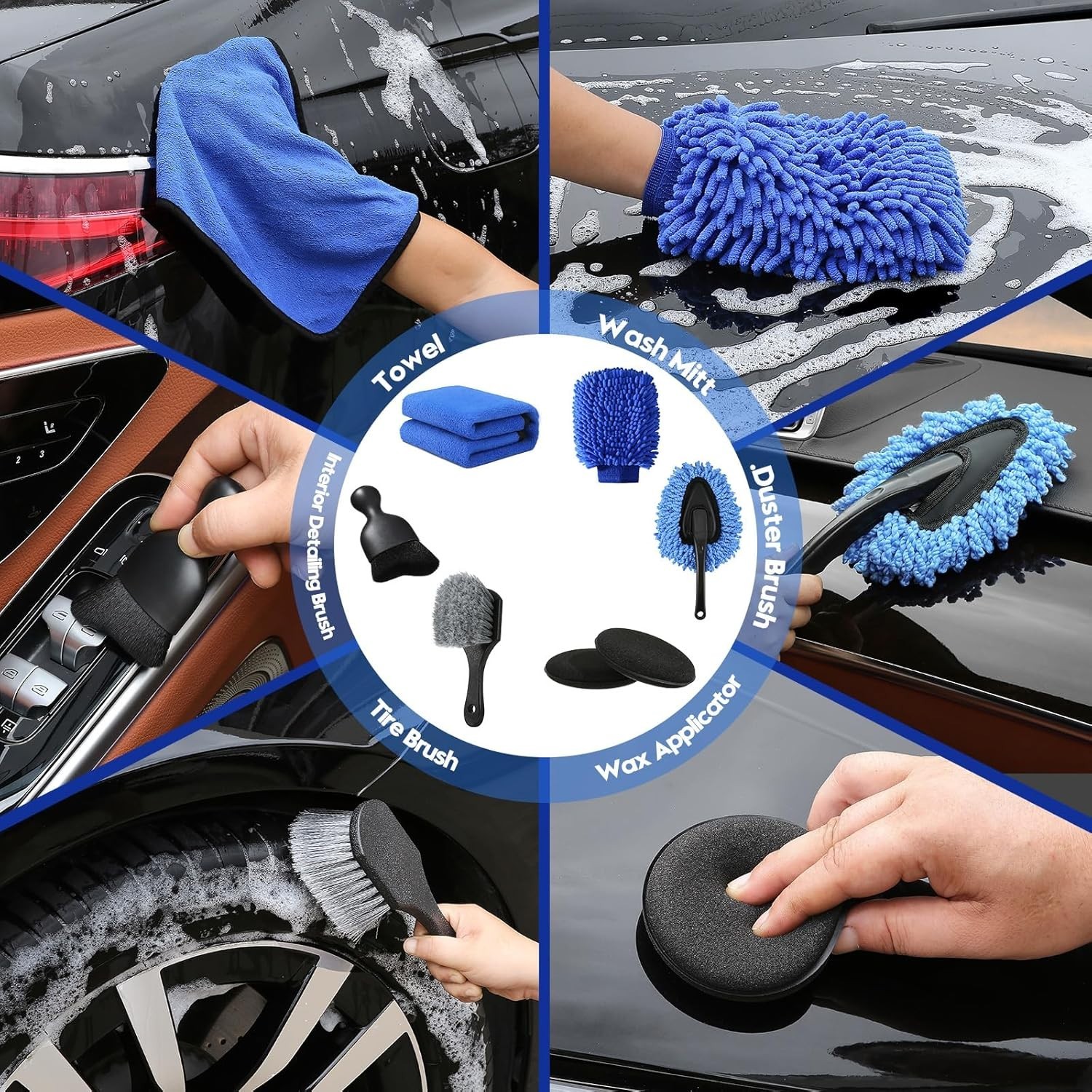 Ultimate 45-Piece Car Detailing Kit