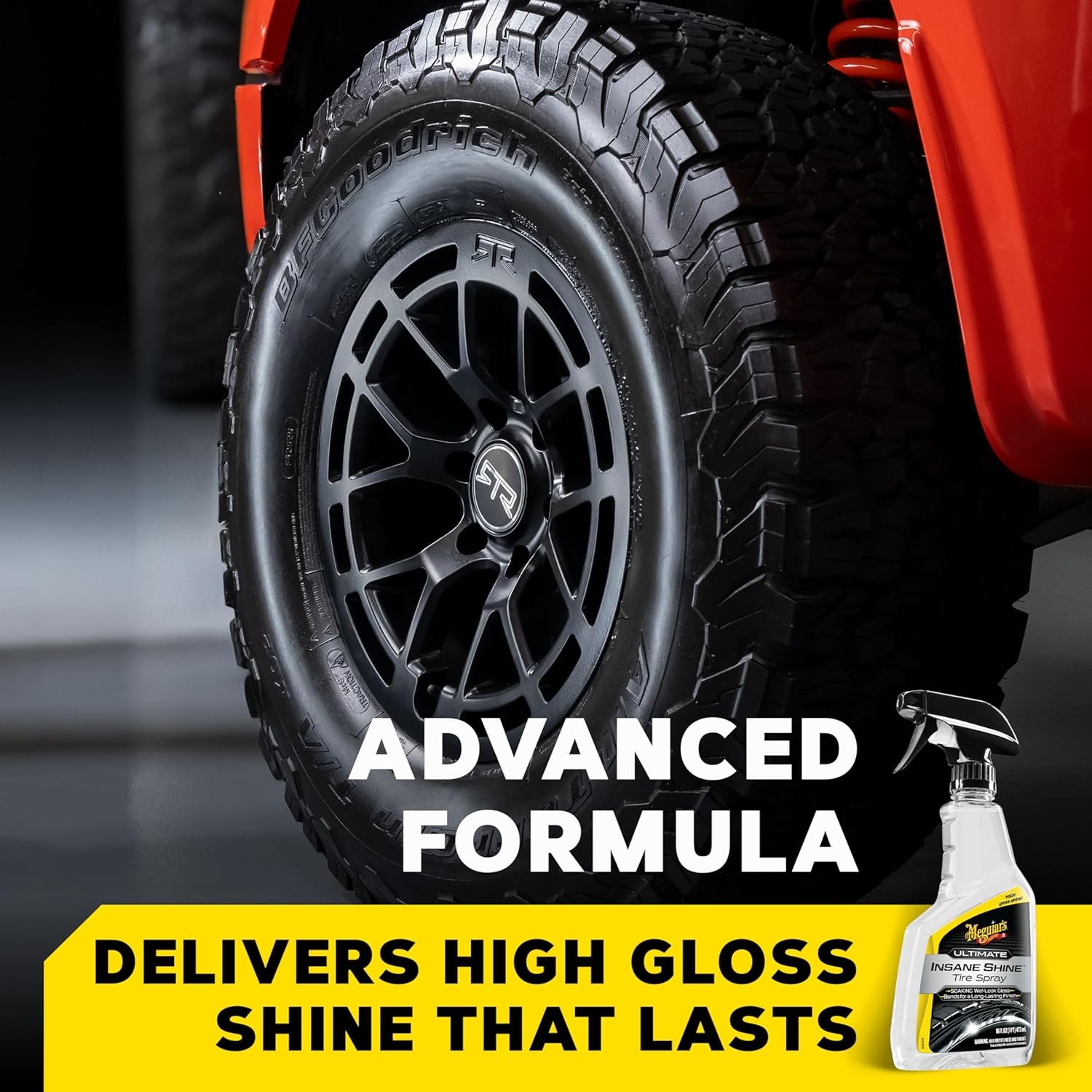 Meguiar’s Ultimate Insane Shine Tire Spray High Gloss Wet Look (G250816)