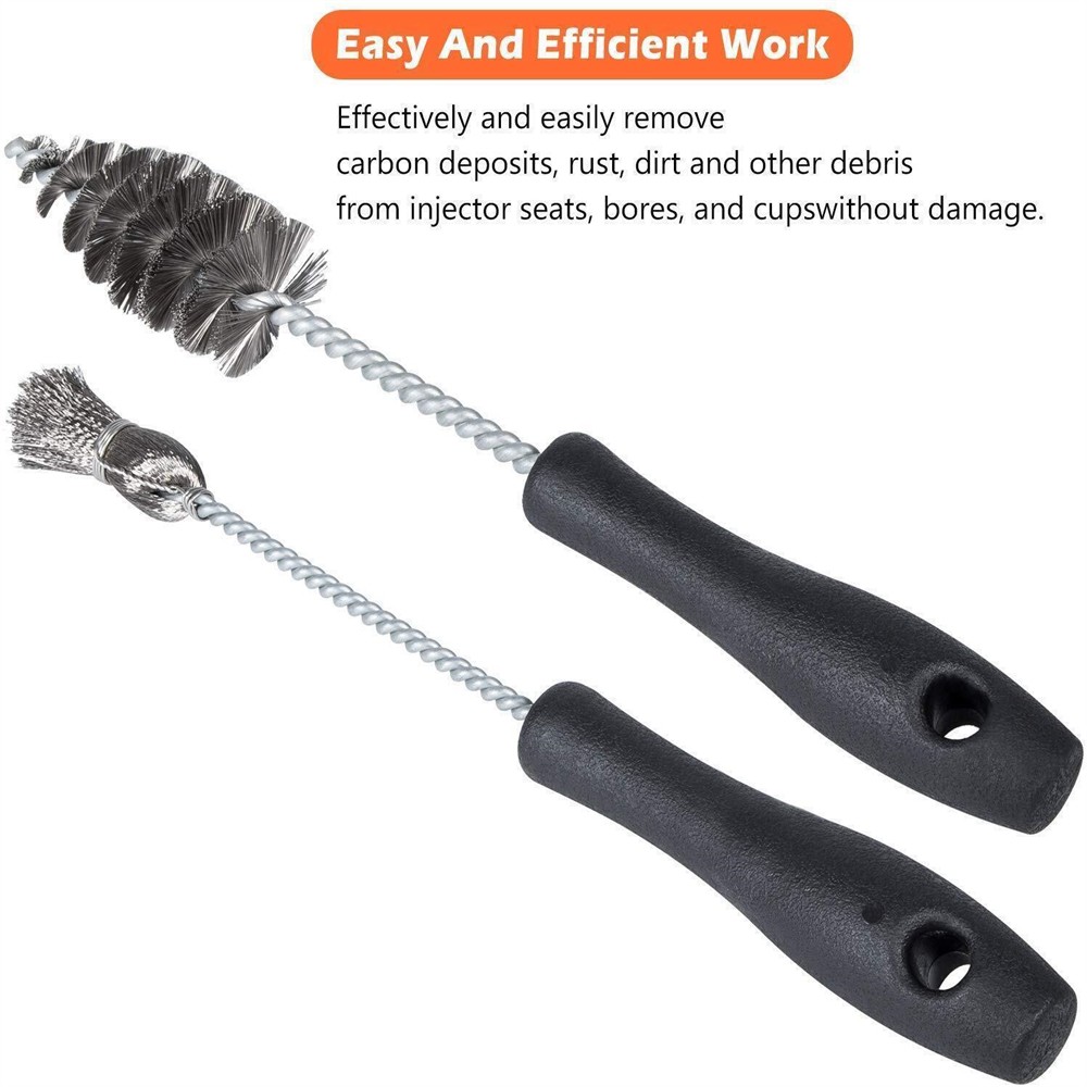 Injector Sleeve Cup Seat Bore Cleaning Brush Kit For 1994~2018 Ford Powerstroke