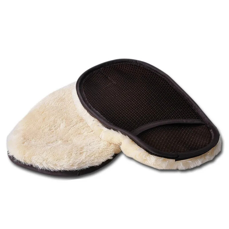 1 Piece Car Bumper Cleaning Washer Car Styling Wool Soft Car Washing Gloves