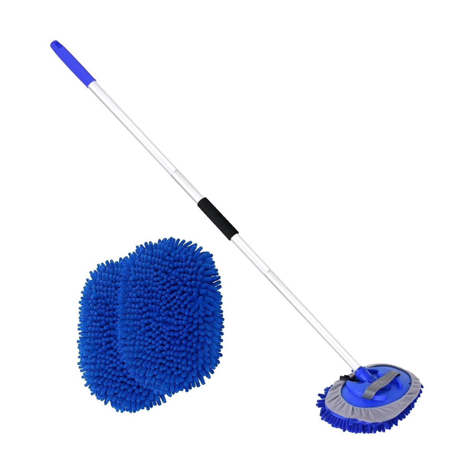 62″ Car Wash Brush with Long Handle and Car Wash Brush Microfiber Car Cleanin…