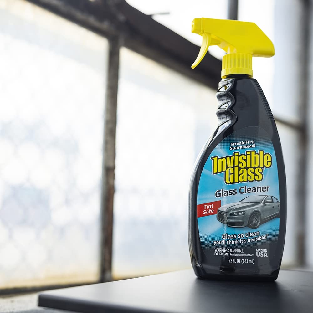 Invisible Glass 92164-4PK Premium Cleaner 22 Fl Oz (Pack of 4), Clear