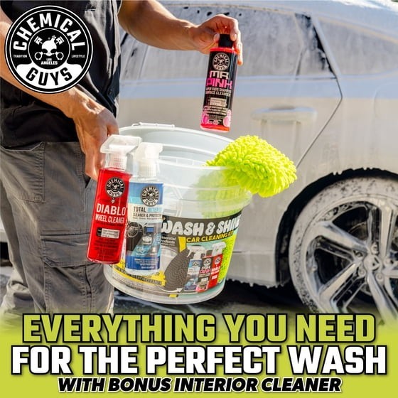 Chemical Guys Professional Wash and Shine Car Cleaning Kit
