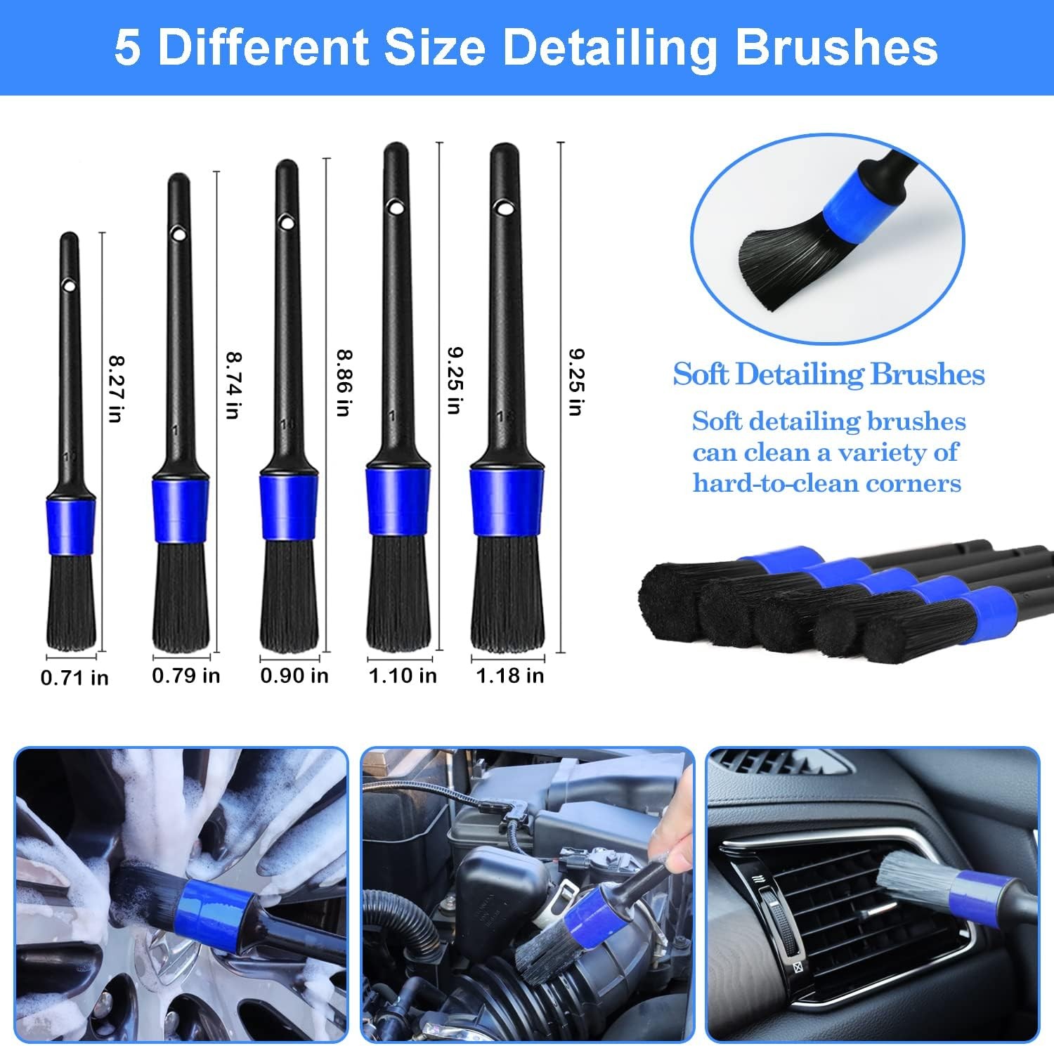Ultimate Car Care Kit with 26 Detailing Tools for Exterior and Interior
