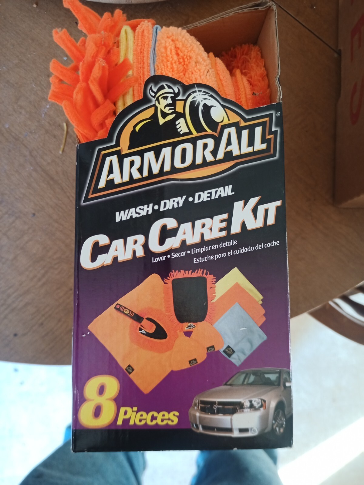 🎁 X-MAS 🎄 Armor All Wash Dry Detail 8 Piece Car Care Kit Christmas Gift 🎁 🎄