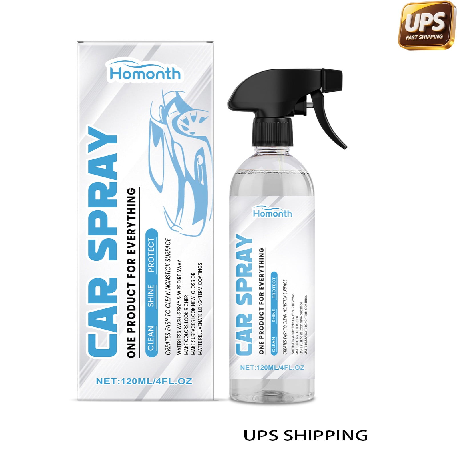Automotive Multi-Functional Coating Spray Car Paint Retrofitting Anti-Stain