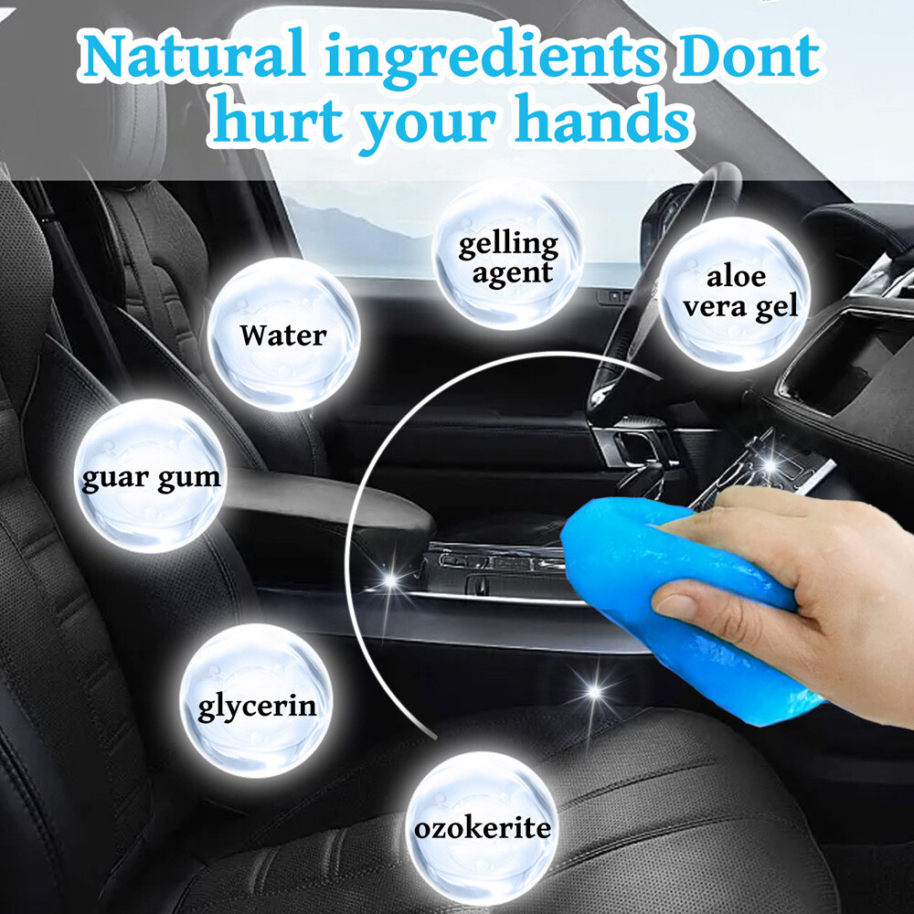 Cleaning Gel for Car Detailing Air Vent Keyboard Dust Cleaner Putty Accessories