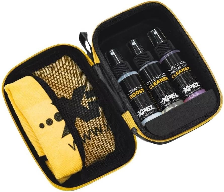 Ultimate Car Interior Care Kit: Cleaner, Ceramic Boost & Tint-Safe Glass Cleaner