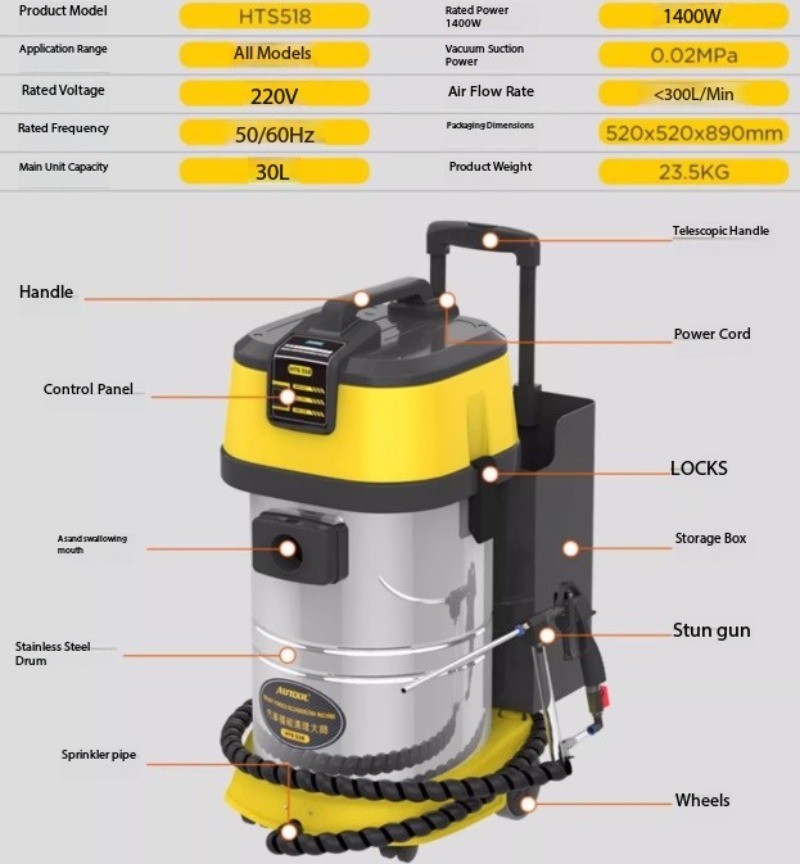 Automotive Walnut Shell Blast Carbon Deposits Cleaner Engine Cleaning Equipment
