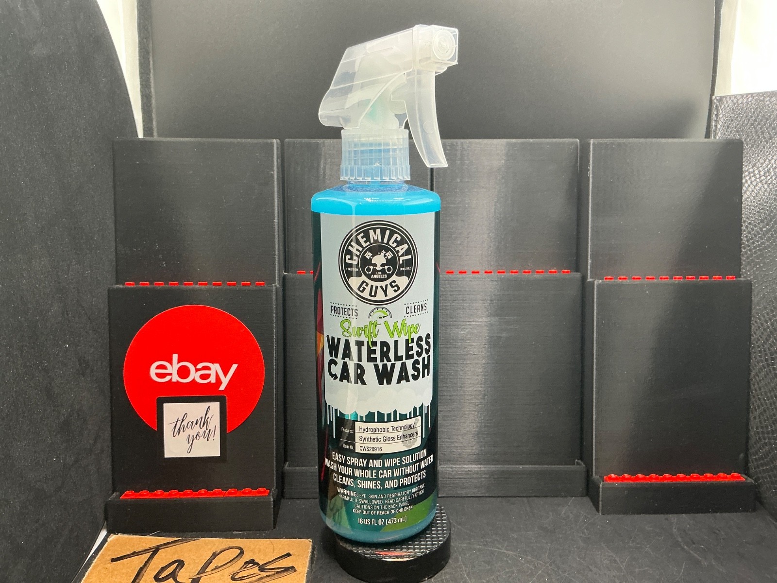 chemical guys swift wipe waterless car wash 16oz new 📦