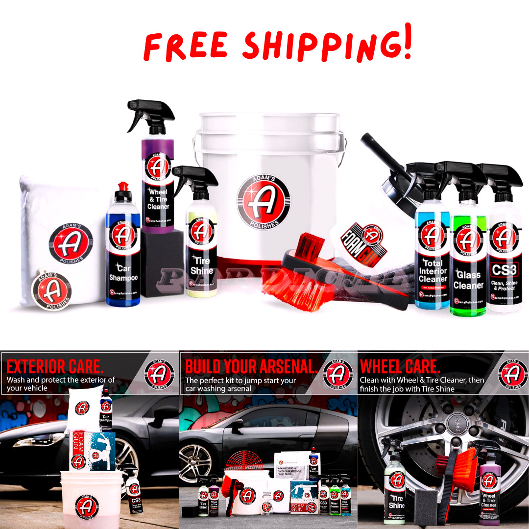 Adam’s Polishes Arsenal Builder Car Cleaning Kit (16 Item) – Our Best Value Car