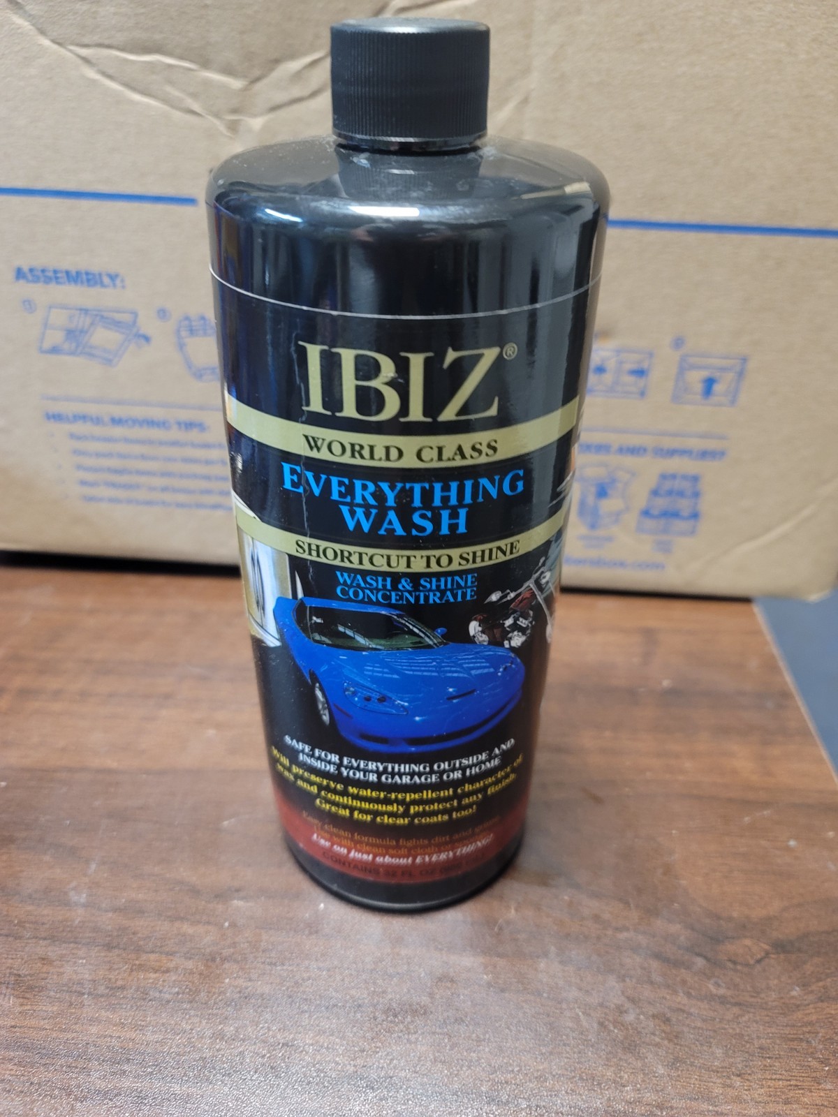 IBIZ World Class Everything Wash Concentrate Car Wash USA Made 32oz New
