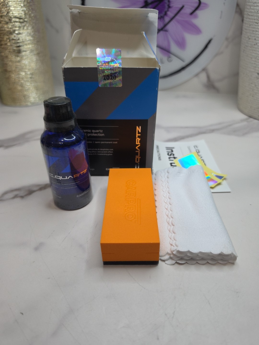 CARPRO CQUARTZ UK 50ml Kit – Ceramic Quartz Paint Protection.
