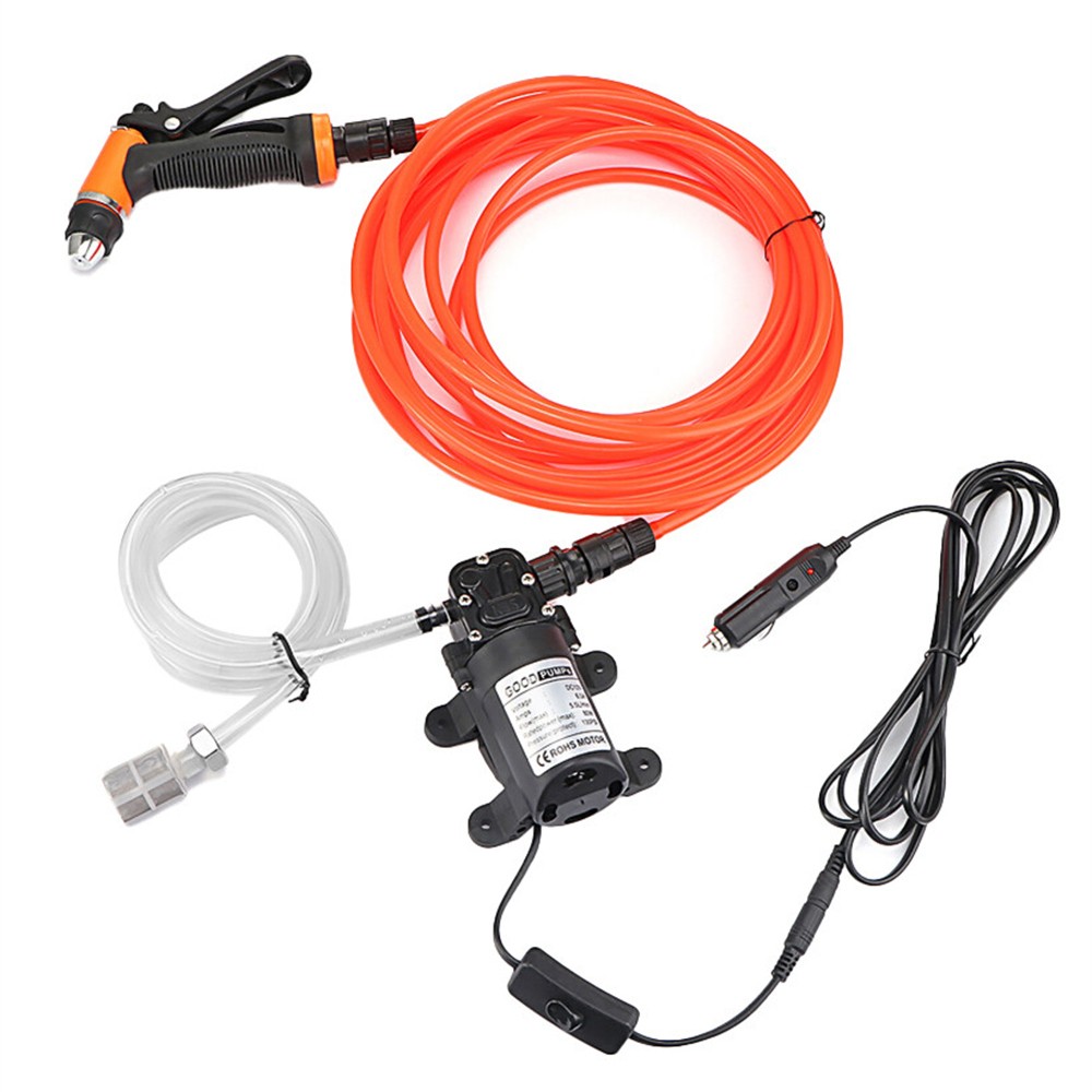 12V 160PSI Washdown Wash Pump Kit Electric DIY Car Washer Cleaner Sprayer ！